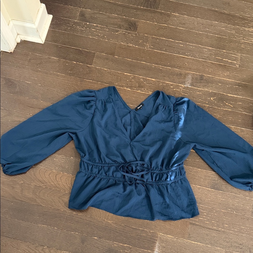 Madewell Elegant Blue Women's Top